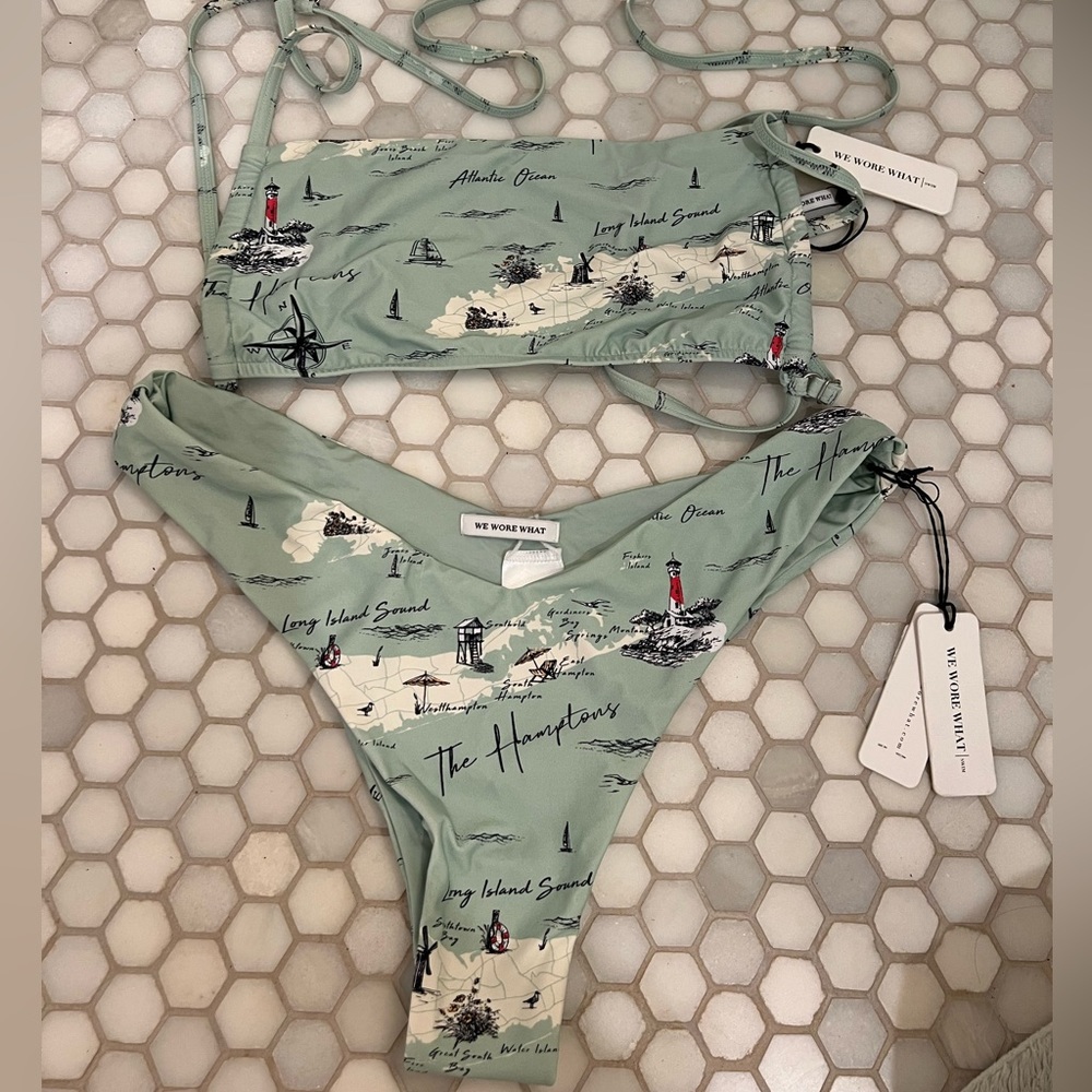 Hamptons New York swim suit set we wore what new with tags.